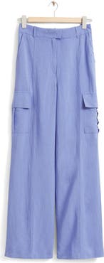 & Other Stories Wide Leg Cargo Pants