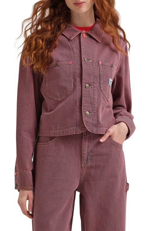 x Crayola Cropped Chore Jacket
