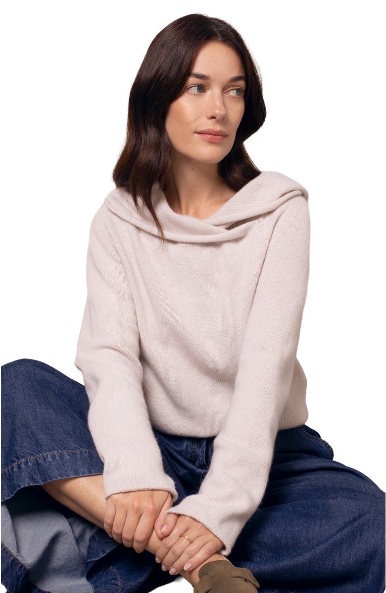 Celtic & Co. Collared Slouch Jumper, Alternate, color, Swansdown