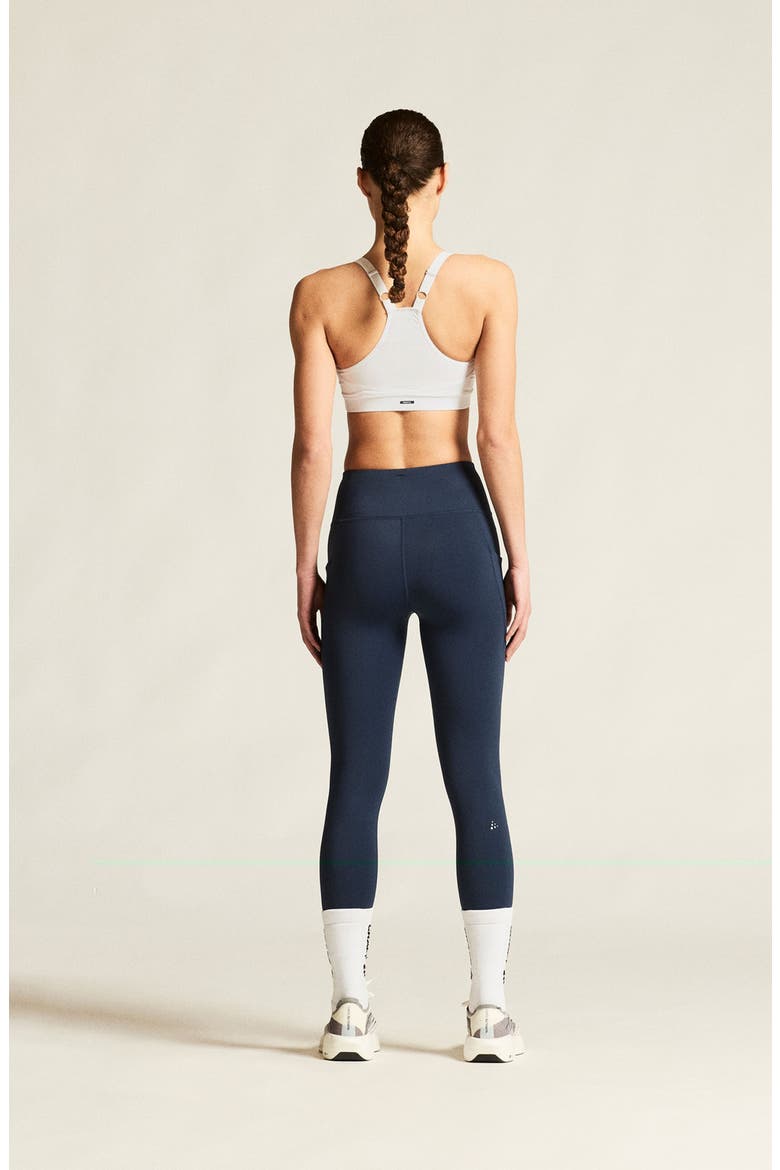 Essence High Waist Pocket Tights, Alternate, color, BLAZE
