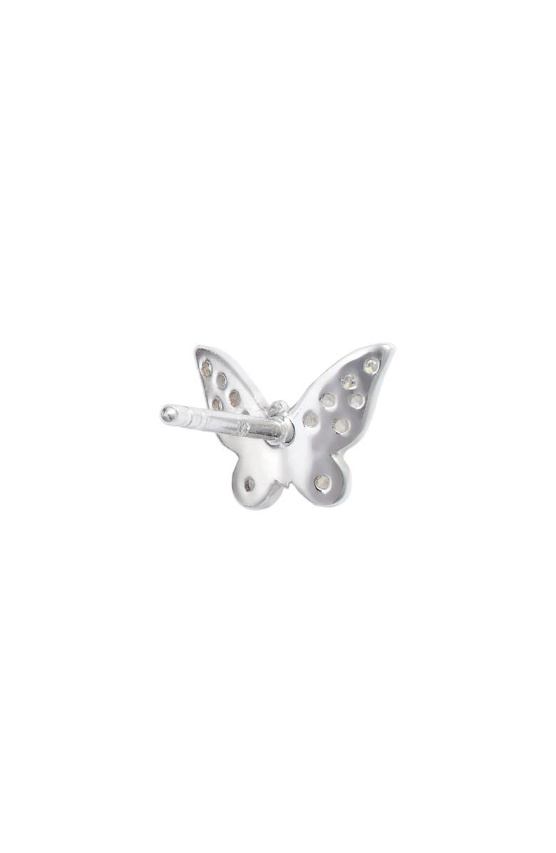Meira T Butterfly Diamond Stud Earrings, Alternate, color, 