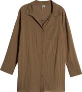 Nordstrom Oversized Cover-Up Shirt