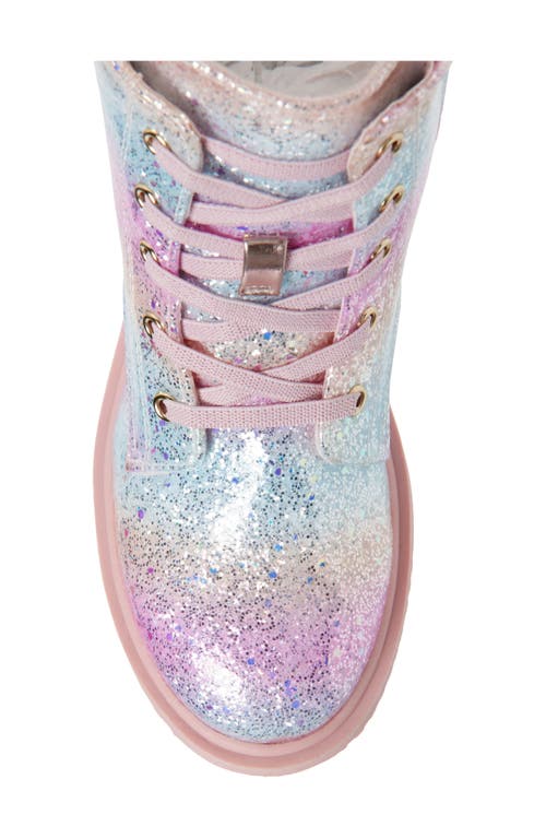 Harper Canyon Kids' Farrah Combat Boot In Multi