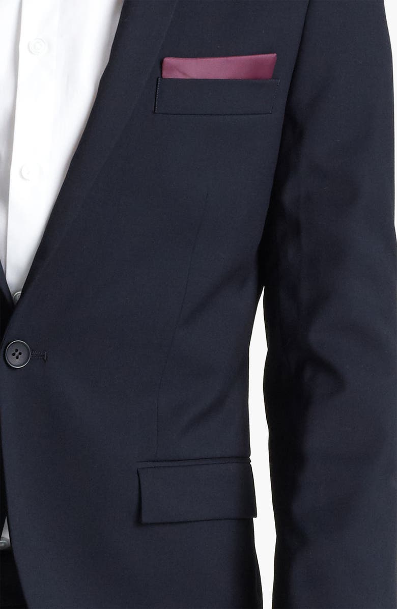 Topman Skinny Blazer, Alternate, color, 