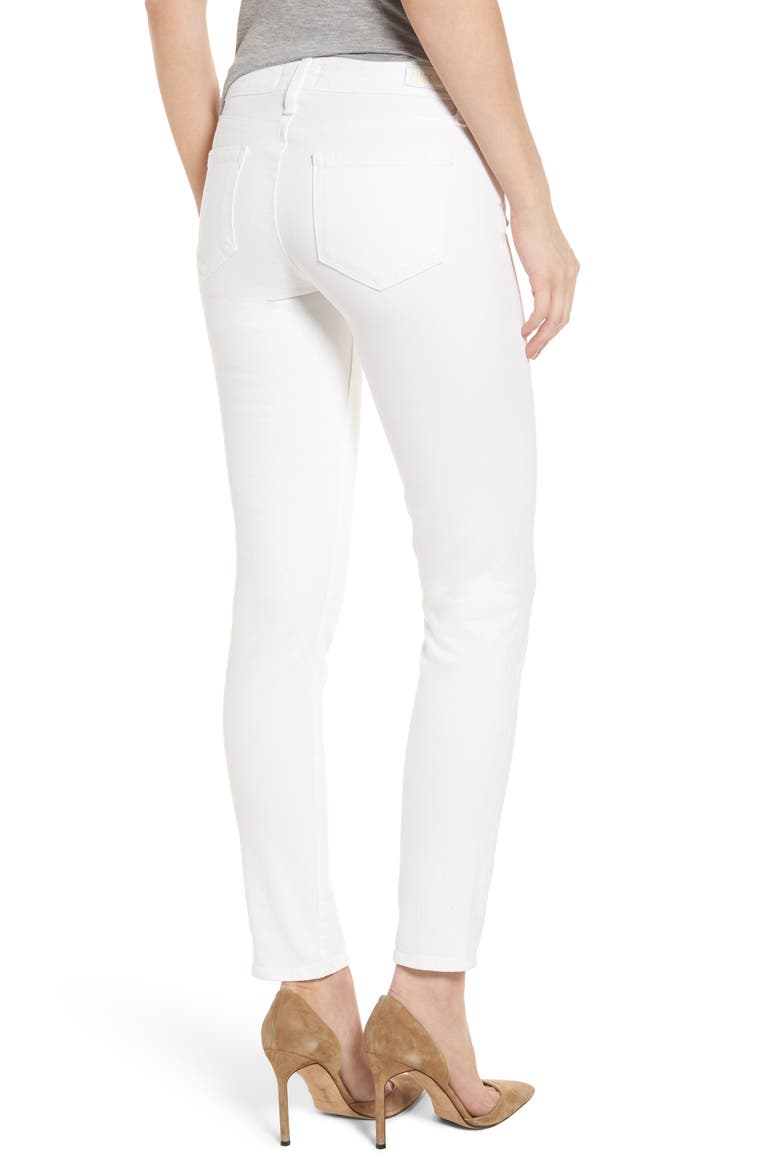 'Skyline' Ankle Peg Skinny Jeans, Alternate, color, OPTIC WHITE