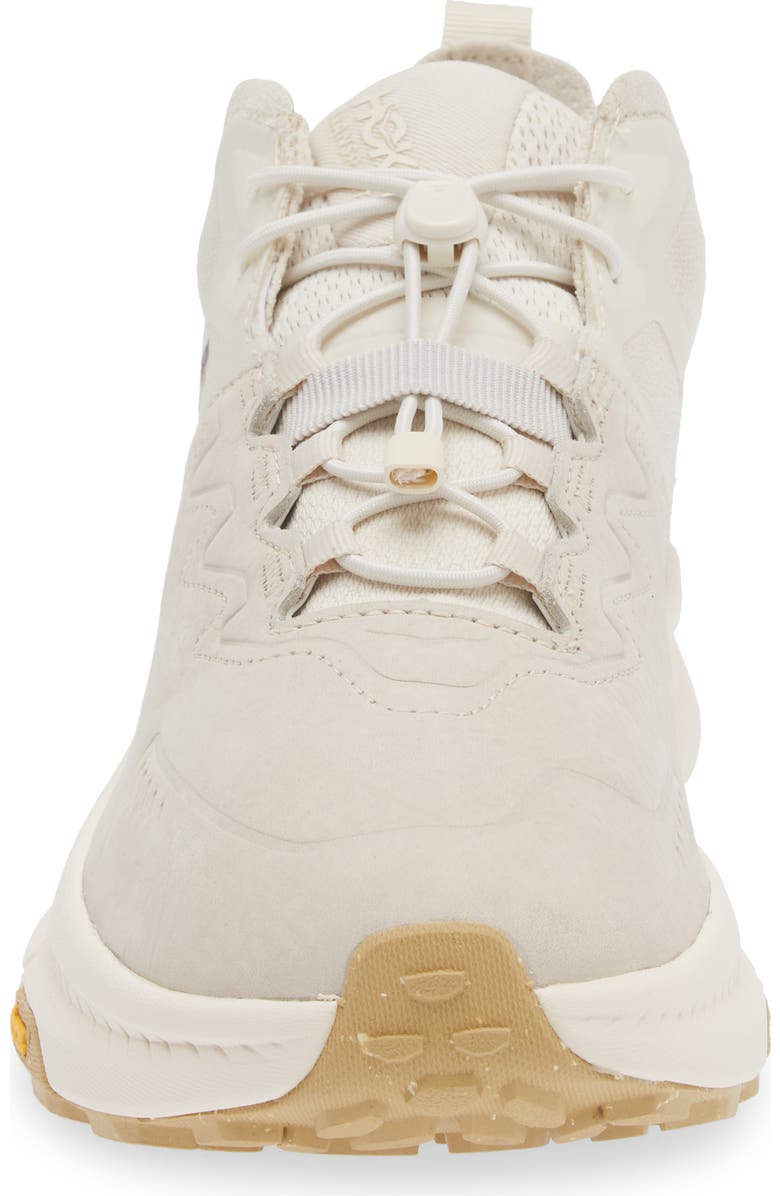 HOKA Transport Chukka Gore-Tex<sup
®</sup
Waterproof Running Shoe, Alternate, color, Alabaster / Alabaster