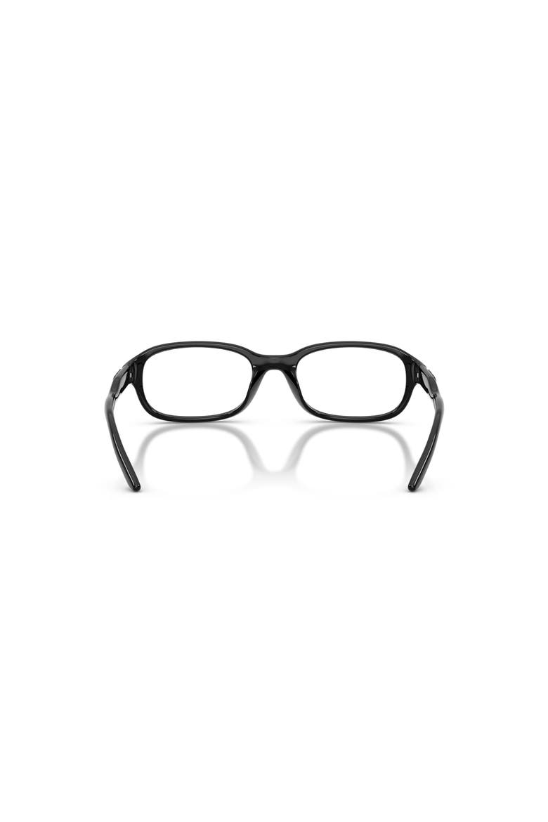 53mm Rectangle optical glasses, Alternate, color, Black