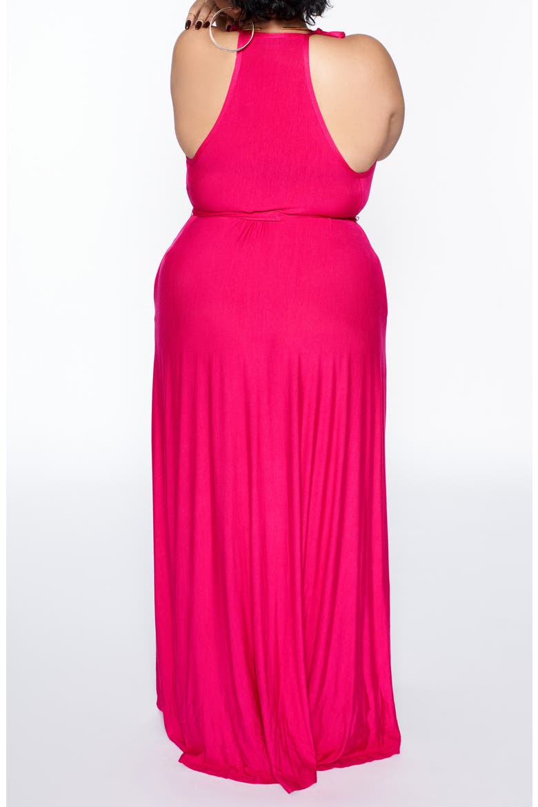 Wild Oversize Maxi Dress (Nordstrom Exclusive), Alternate, color, HOT PINK