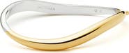 Missoma Savi Signature Mixed Metal Hinged Bangle