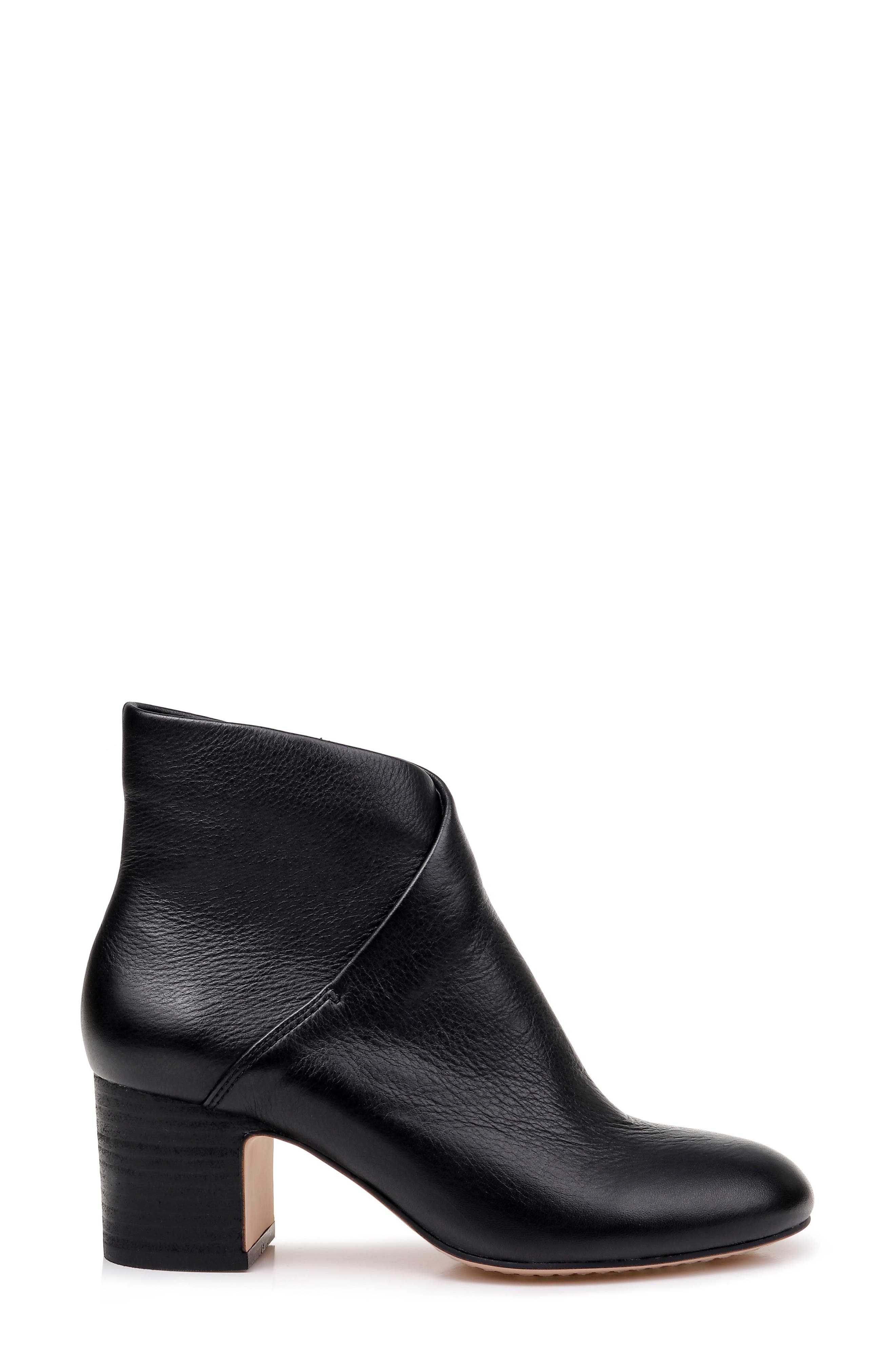Hespera Bootie, Alternate, color, BLACK LEATHER