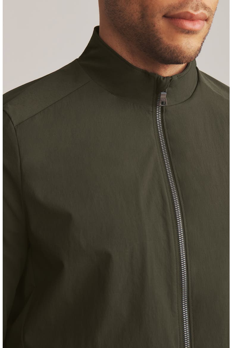 Coaches Jacket, Alternate, color, DARK MOSS