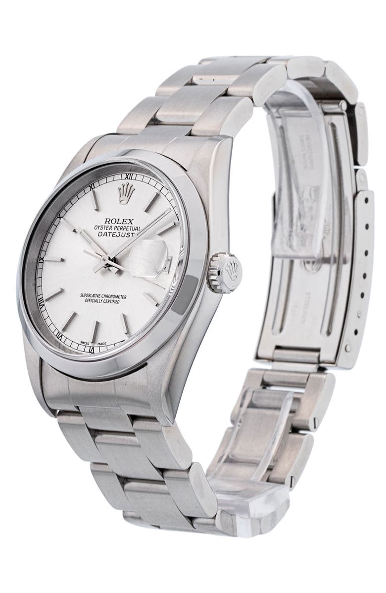 Watchfinder & Co. Rolex Preowned 2004 Datejust Bracelet Watch, 36mm, Alternate, color,