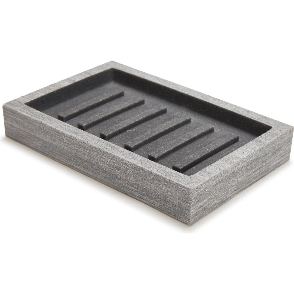 Kassatex Faux Slate Soap Dish in Grey  product