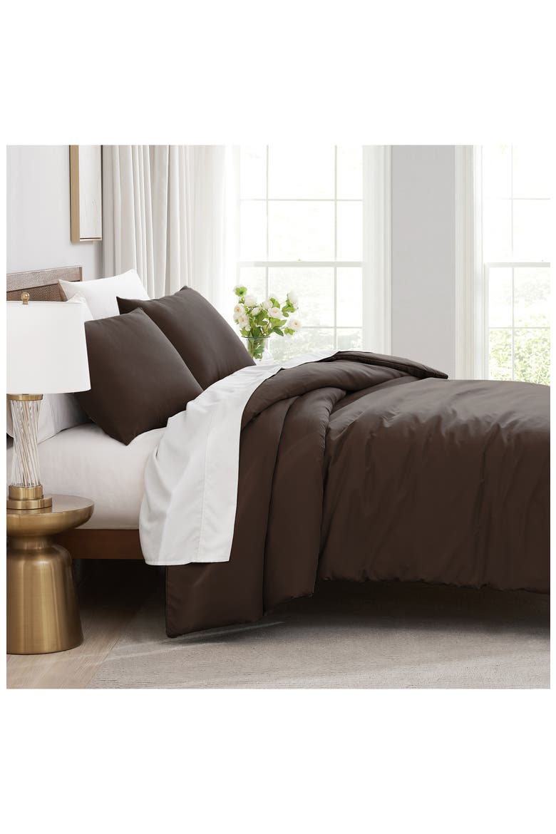 Vilano Springs Duvet Cover Set, Alternate, color, CHOCOLATE BROWN