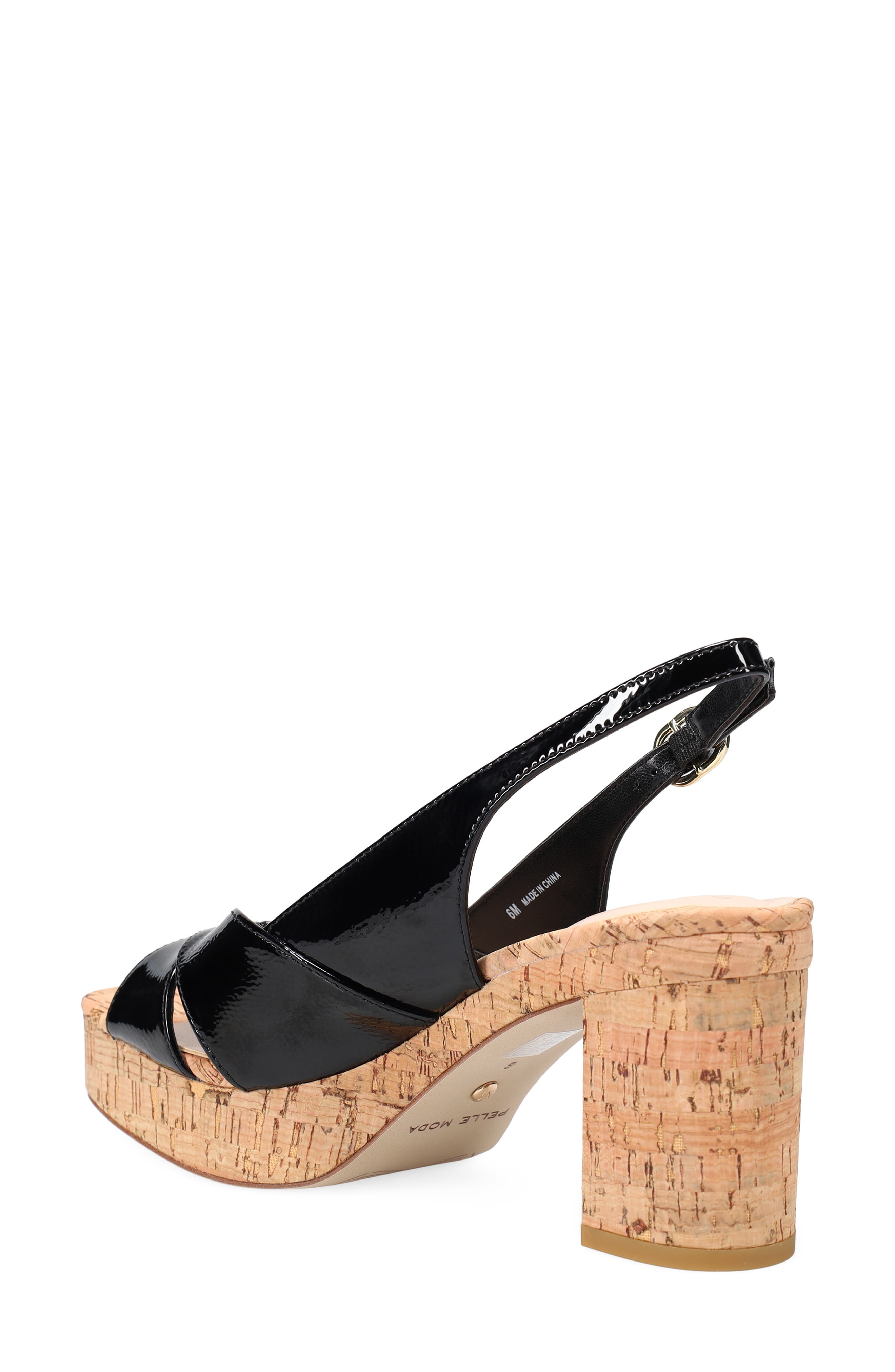 Pelle Moda Ilori Slingback Platform Sandal, Alternate, color, 