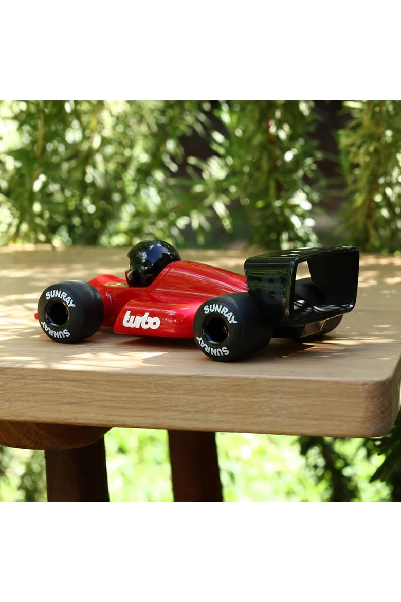 Turbo Verve Car, Alternate, color, Glossy deep jet Red/White