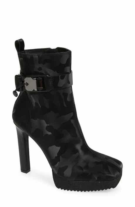 DKNY Zana Square Toe Platform Bootie