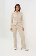 Anatomie Gisela Aeroflow Zip Front Twill Blazer