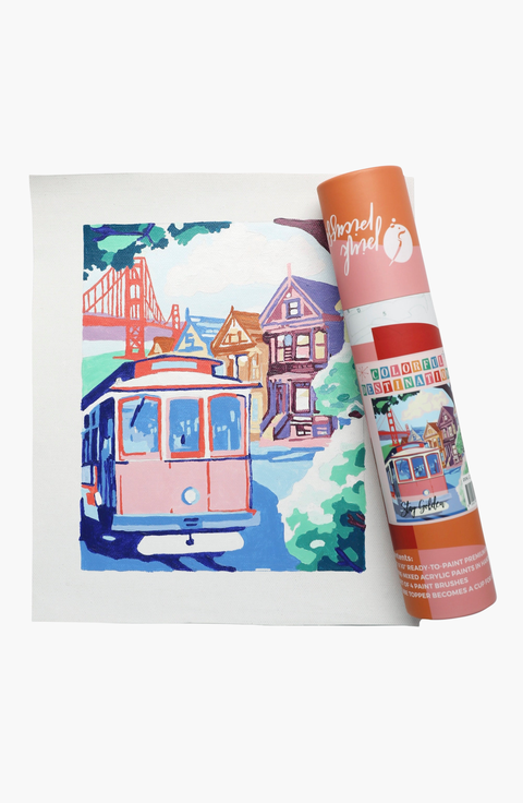 San Francisco Paint by Numbers Kit