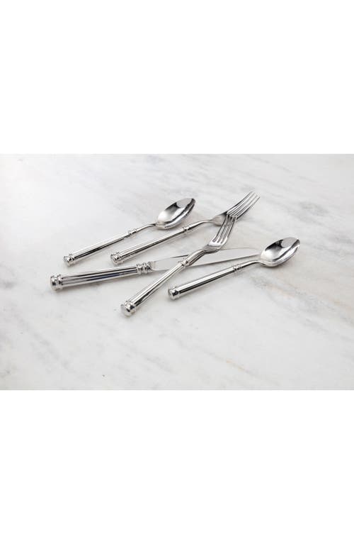 Fortessa Nyssa Hollow 20-piece Flatware Set In Silver