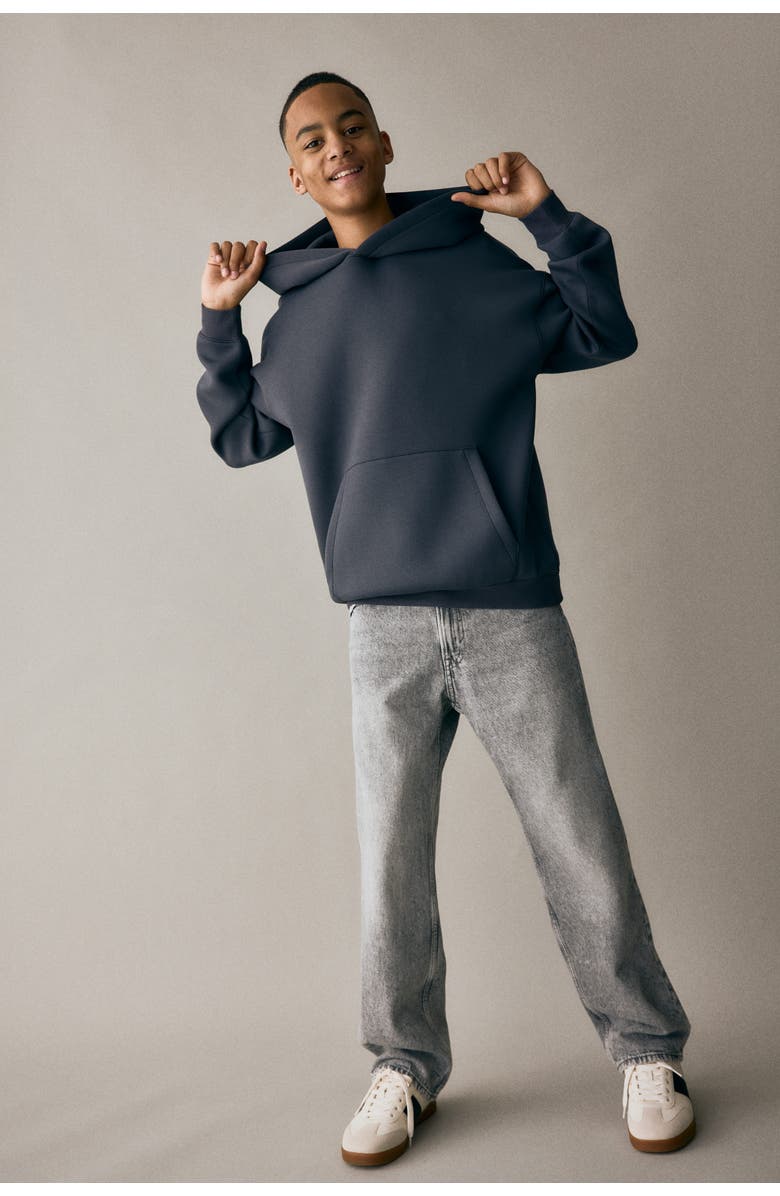 H&M Loose Fit Jeans, Alternate, color, Light Gray