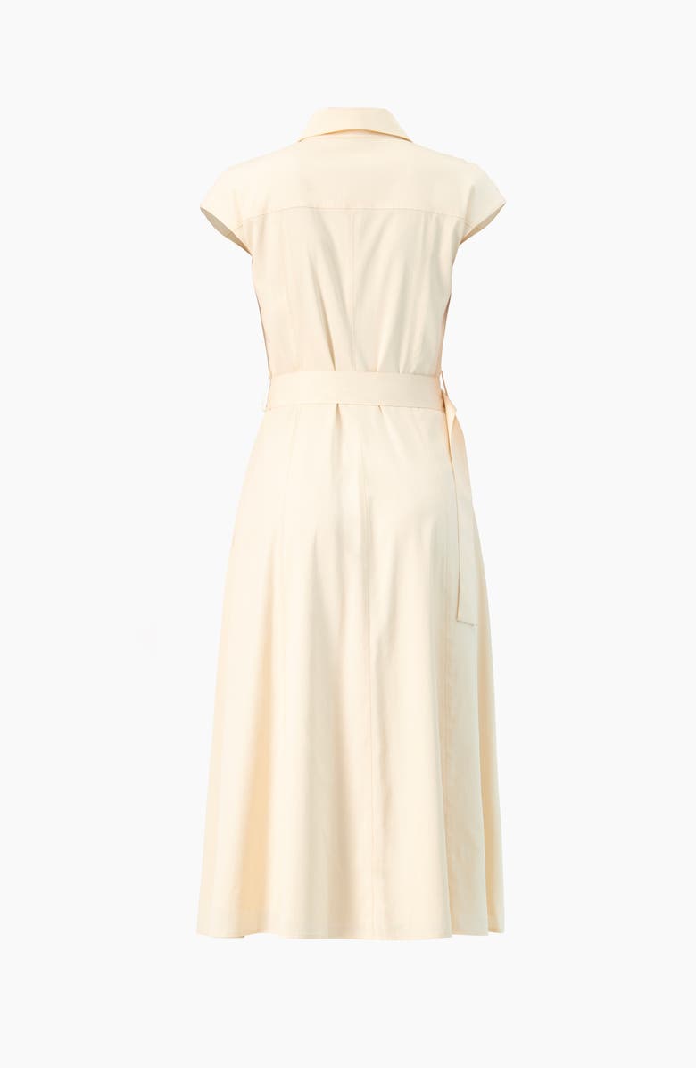 IVONNE Midi Wide Shirt Dress, Alternate, color, Sand