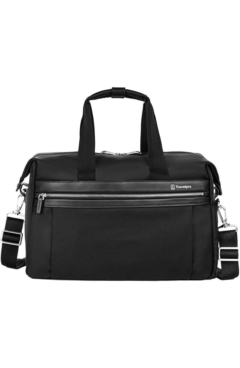 TRAVELPRO Platinum Elite Carry on Soft Travel Underseat Tote Bag, Main, color, Black