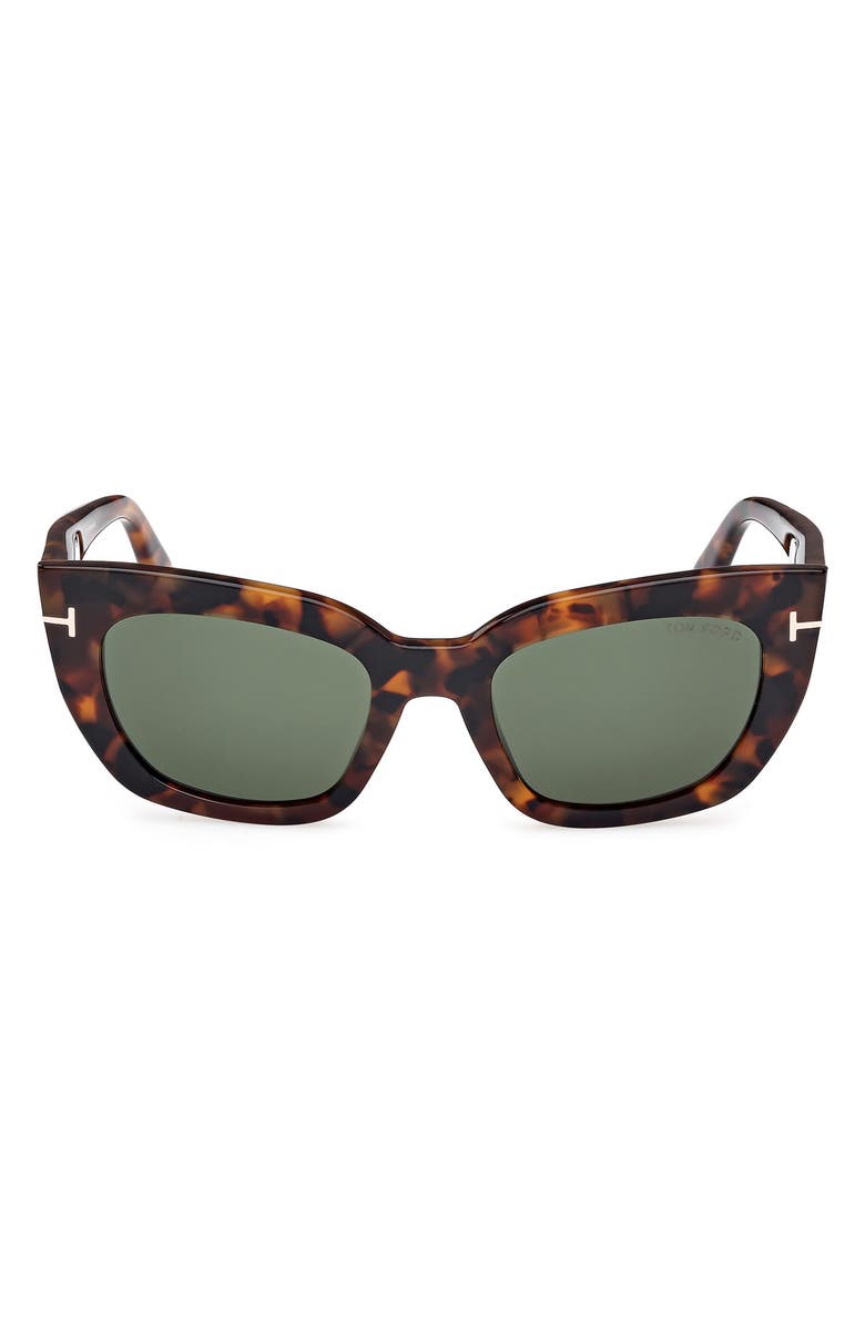 TOM FORD 53mm Cat Eye Sunglasses, Main, color,