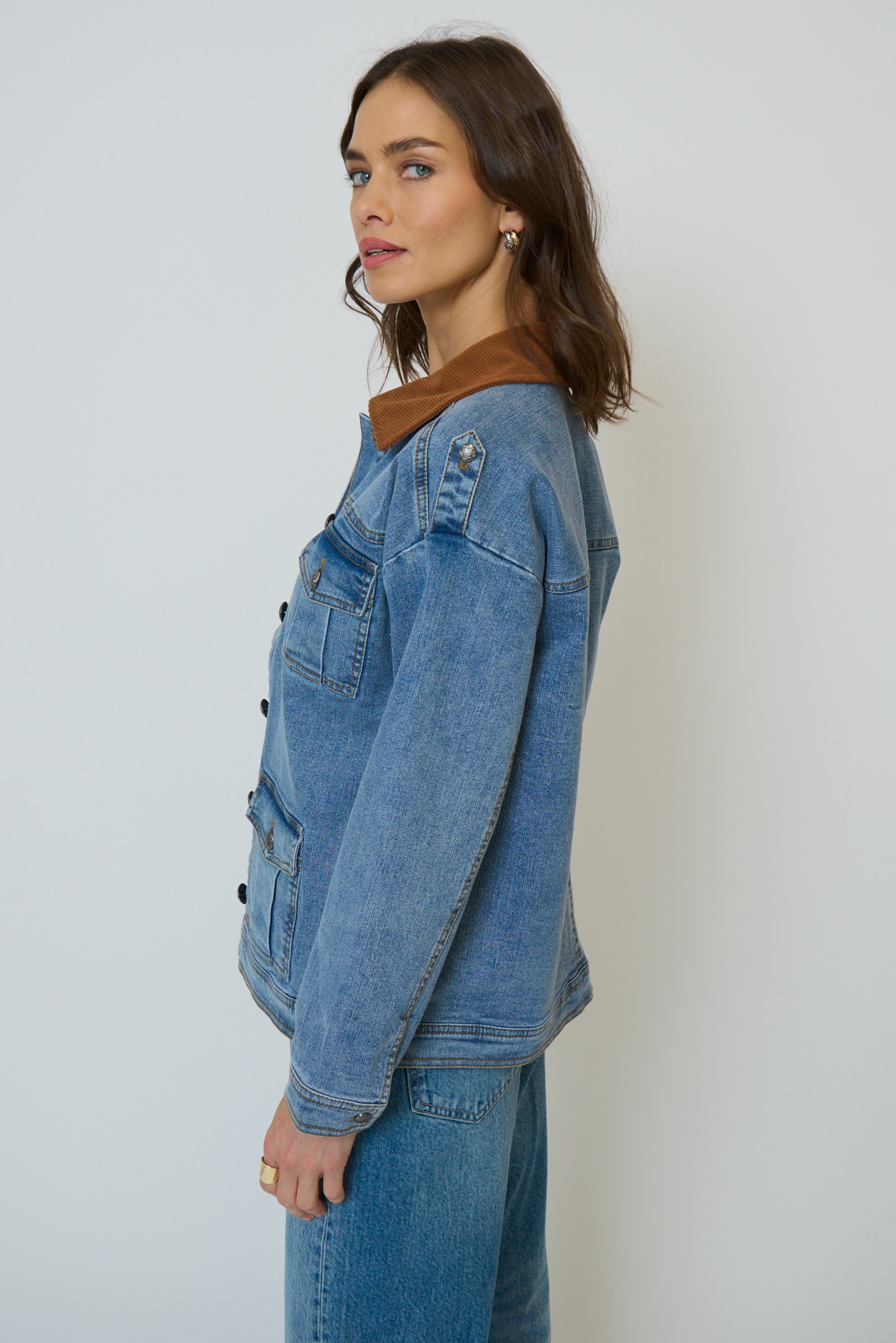 Women's Dash Oversized Denim Jacket - image 2