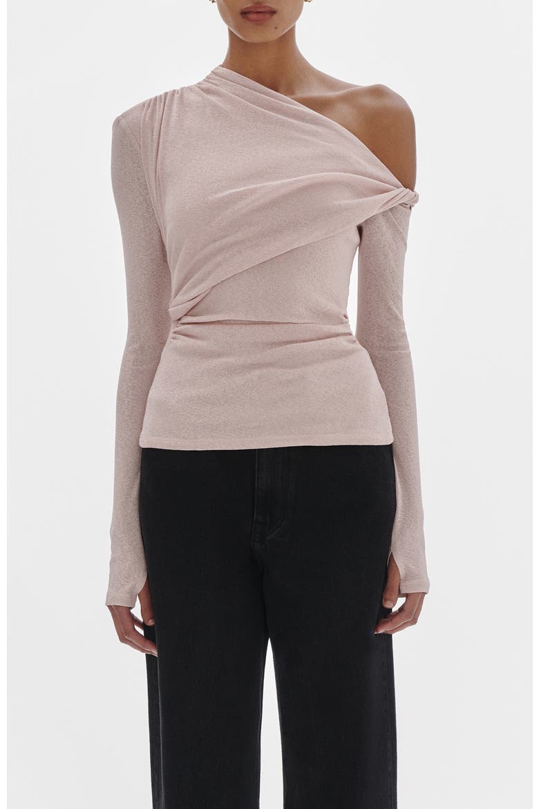 Piper Mesh Top, Main, color, Blush