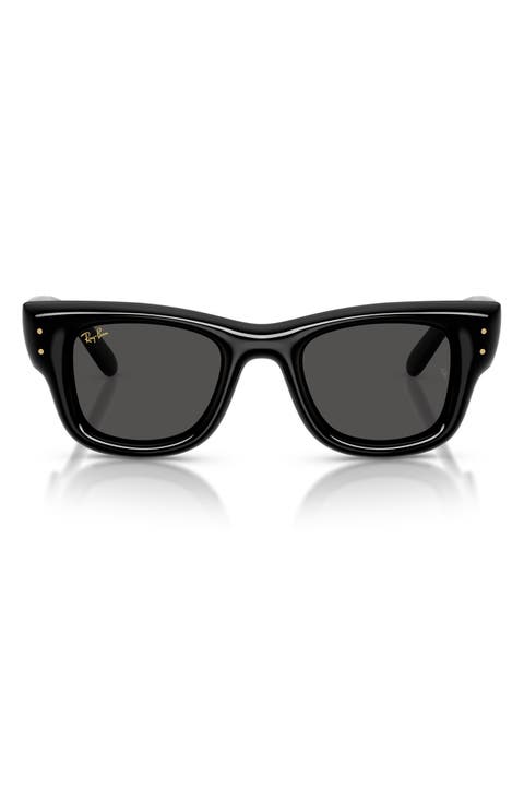 Wayfarer Puffer 47mm Square Sunglasses