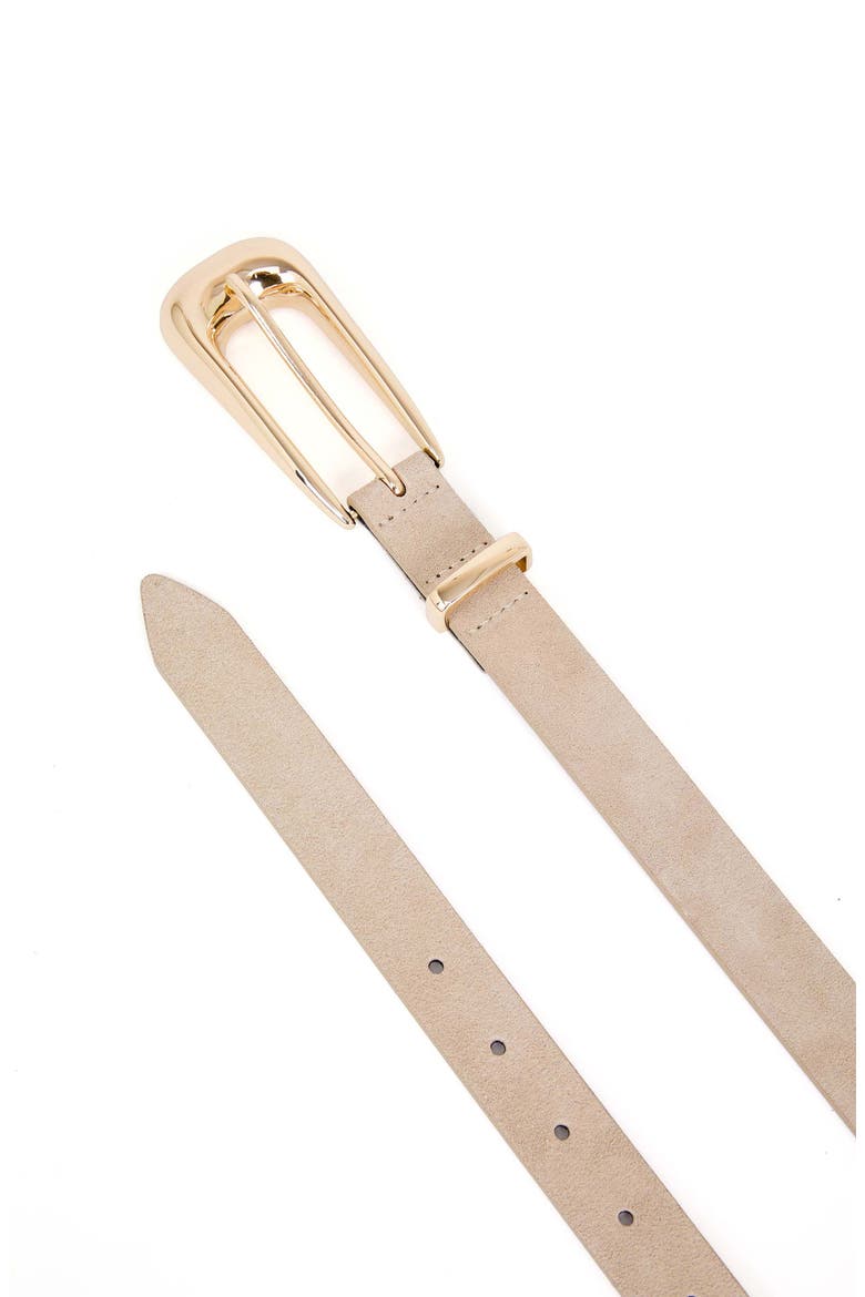 Leather Belt, Alternate, color, SHIITAKE AND GOLD