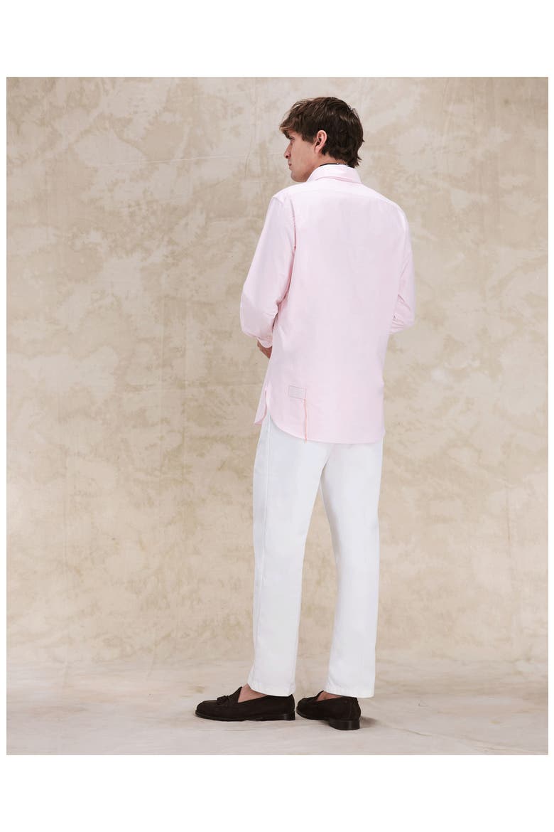 Costes Classic Cotton Shirt, Alternate, color, PINK