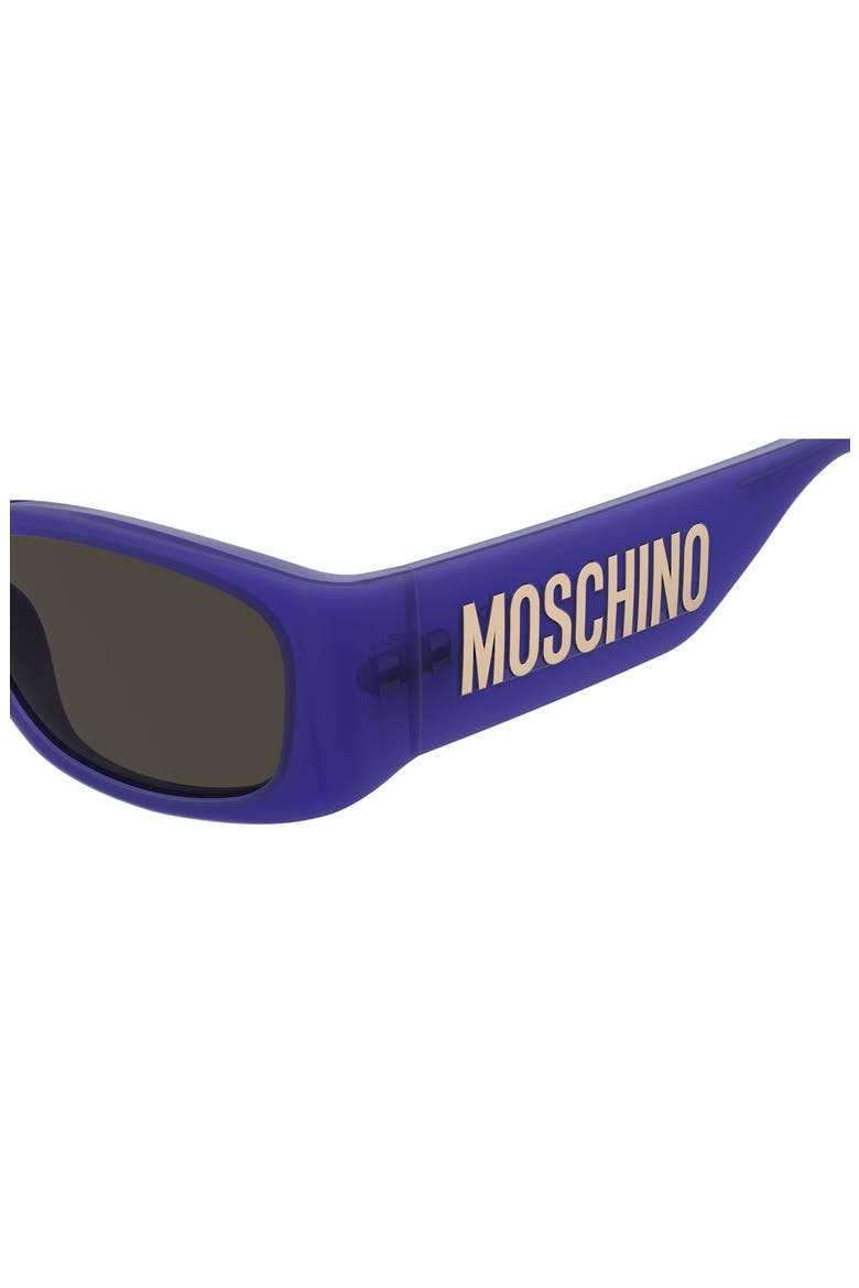 55mm Square Sunglasses, Alternate, color, VIOLET