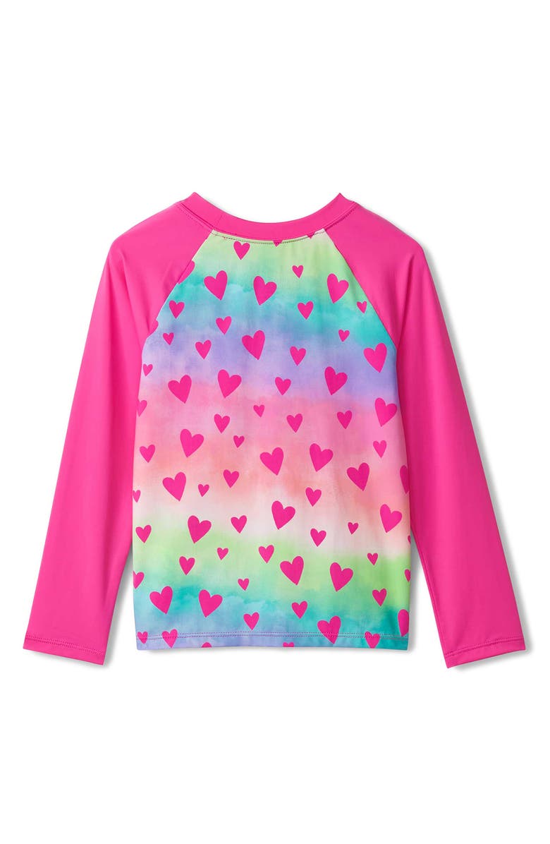 Hatley Kids' Kaleidoscope Long Sleeve Rashguard, Alternate, color,