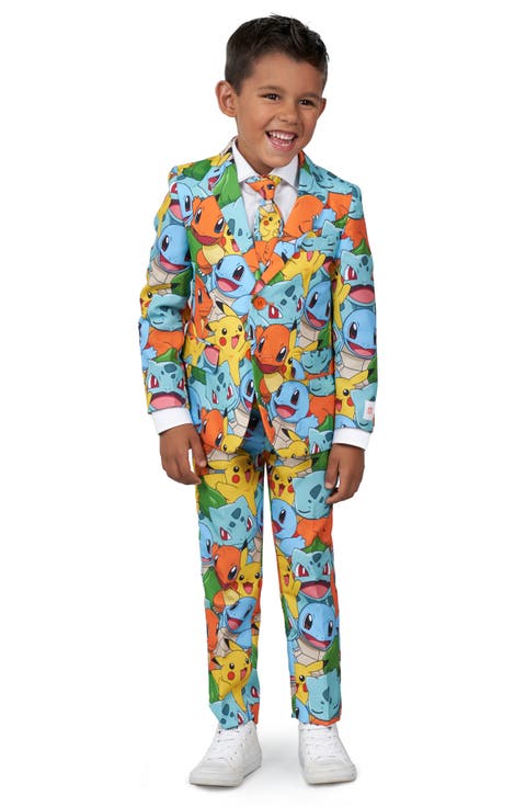 Pokémon Two-Piece Suit with Tie (Toddler, Little Boy & Big Boy)