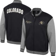 COLOSSEUM Men's Colosseum Black Colorado Buffaloes Ambi-Turner Full-Zip Varsity Jacket