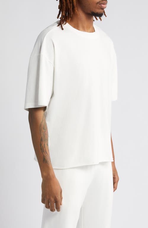 Elwood Core Oversize Cotton Jersey T-shirt In White