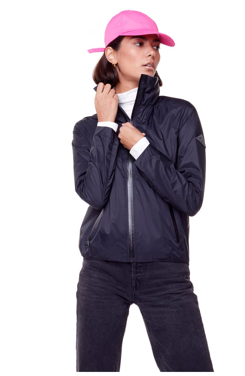 Alpine North PELLY - Recycled Ultralight Windshell Jacket, Main, color, Black