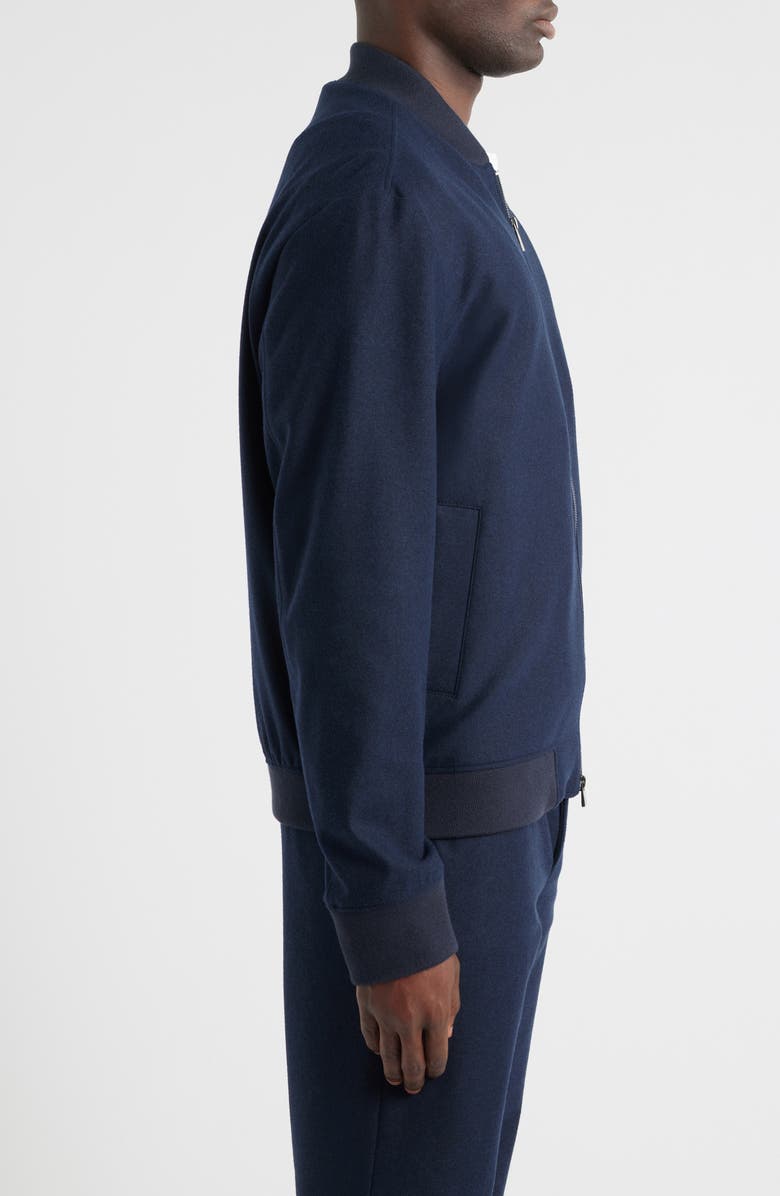 BOSS Hanry Bomber Jacket, Alternate, color, Dark Blue