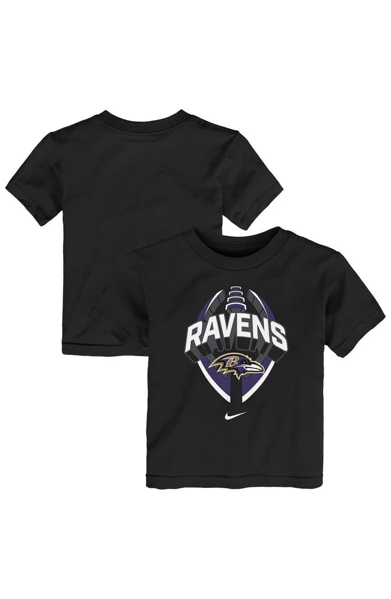 Nike Toddler Nike Black Baltimore Ravens Icon Legend T-Shirt, Main, color, Black