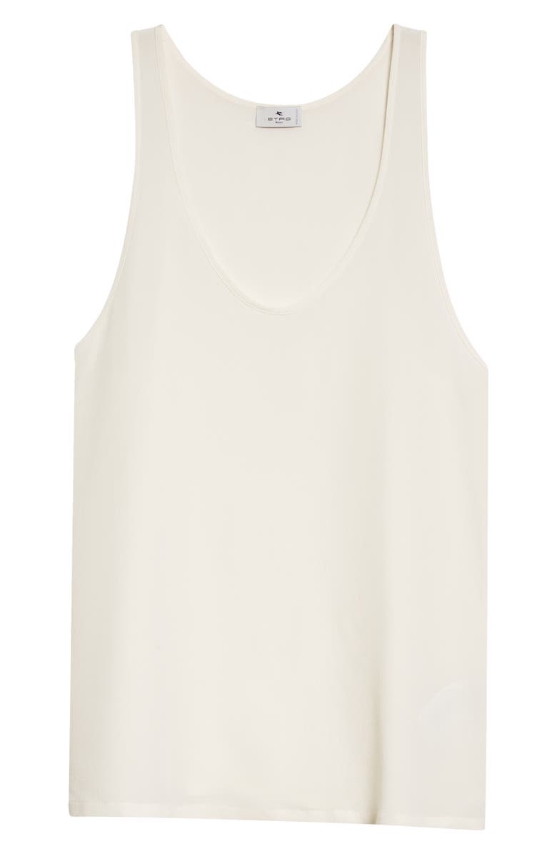 Etro Silk Tank Top, Alternate, color,