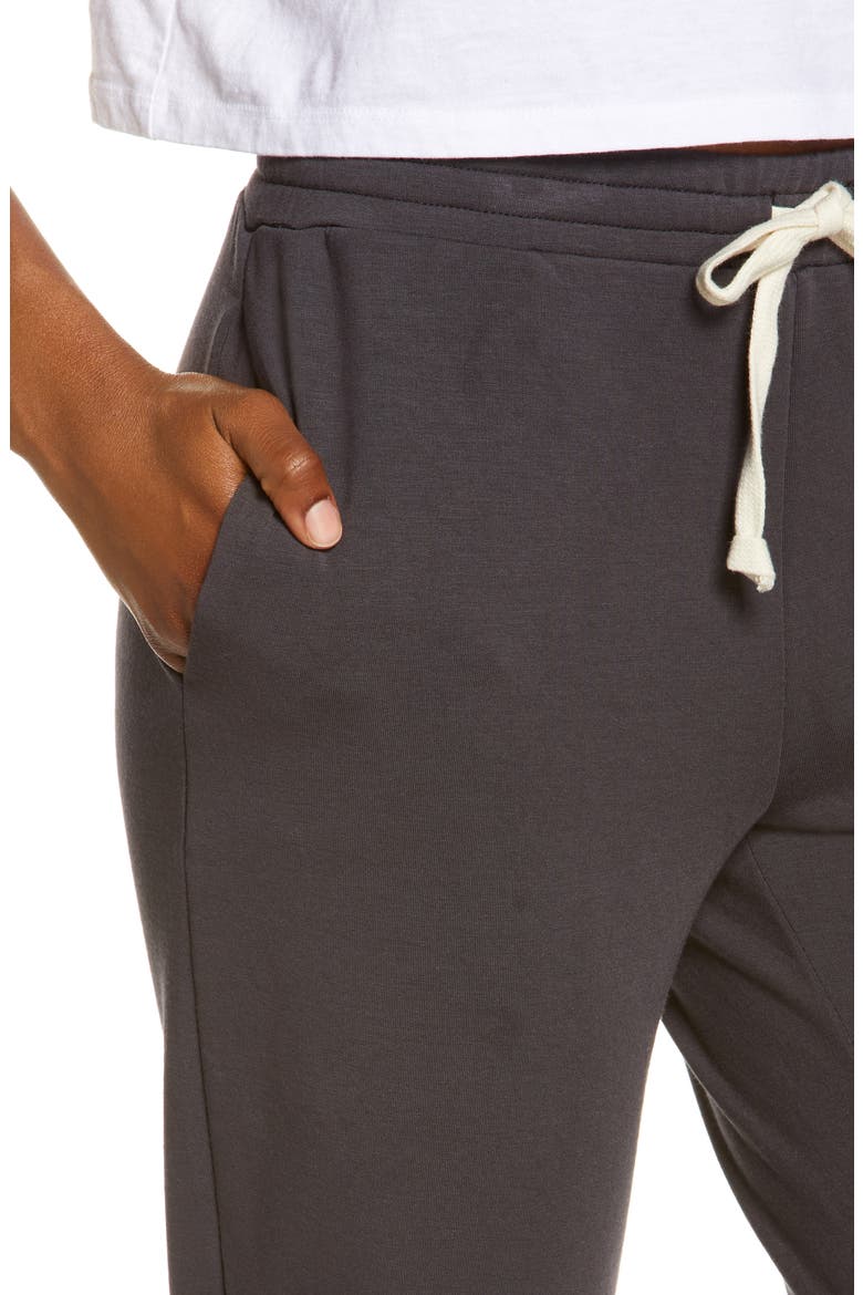 Women's MWL Superbrushed Easygoing Sweatpants, Alternate, color, BLACK COAL