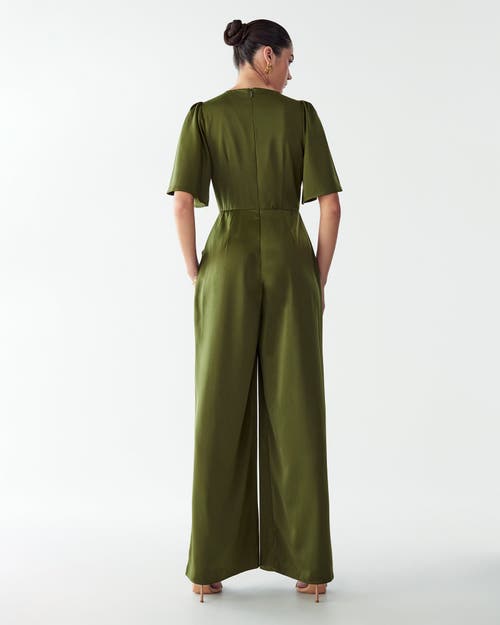 Willa Omaha Jumpsuit In Green