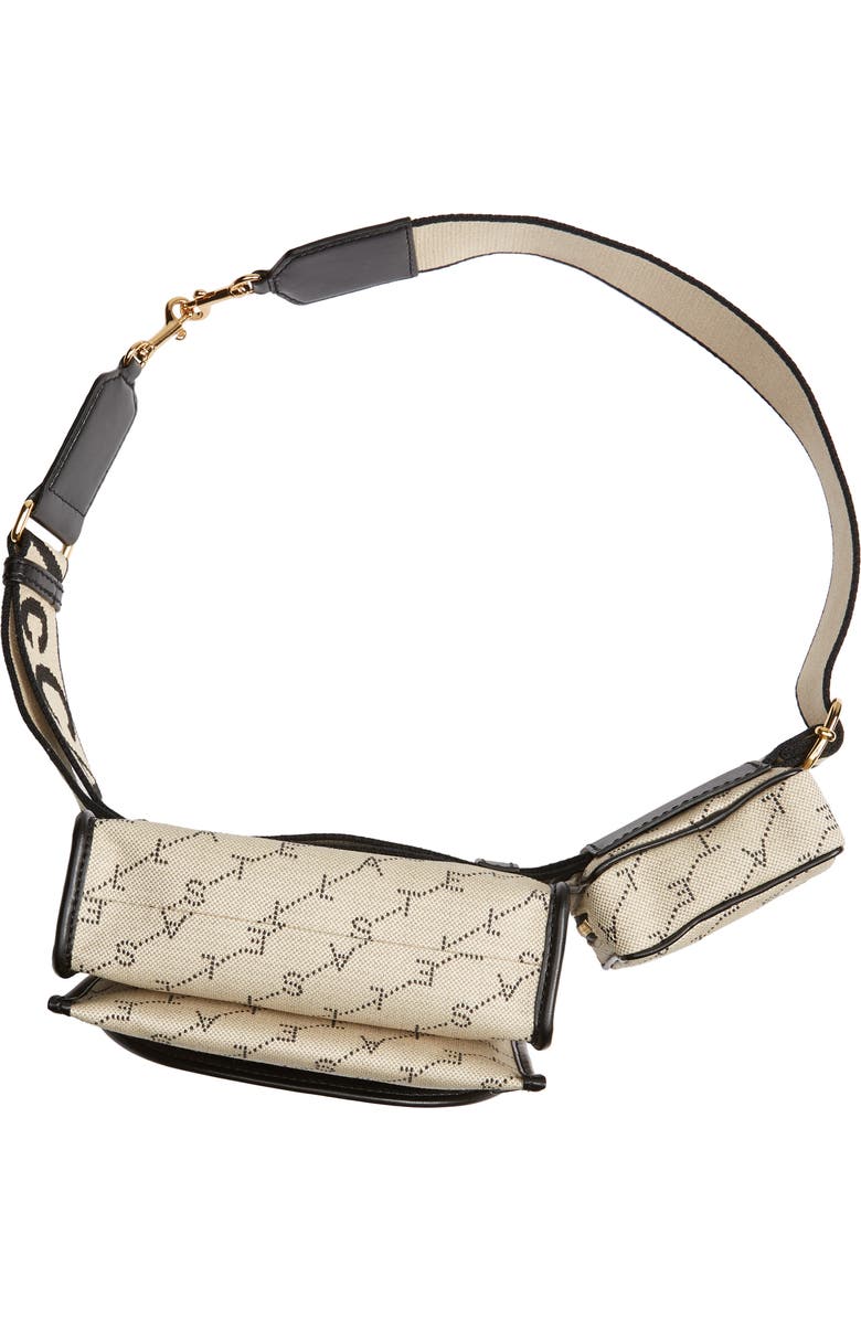 Stella McCartney Monogram Canvas Belt Bag, Alternate, color,