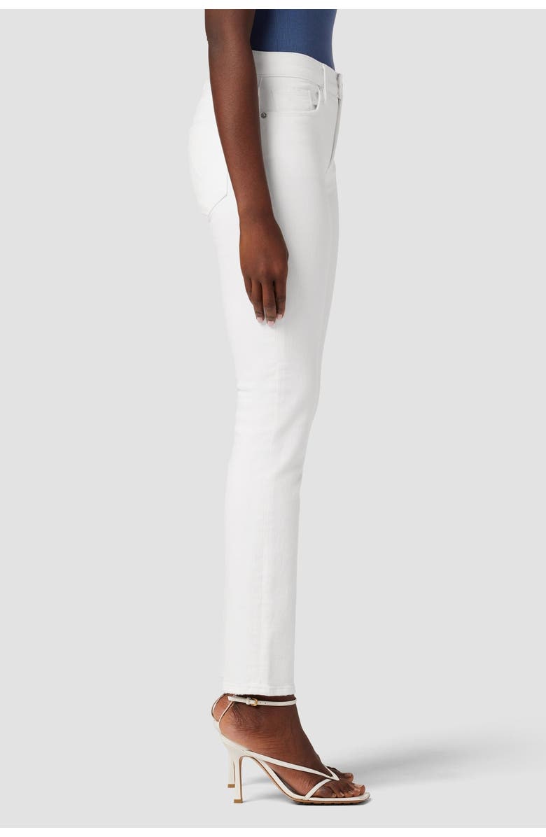 Hudson Jeans Nico Mid-Rise Straight Ankle, Alternate, color, White