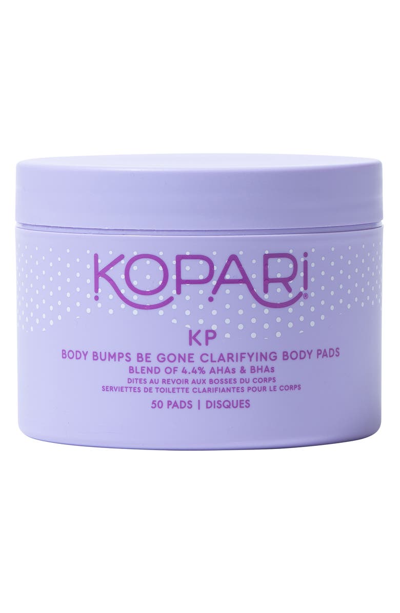 Kopari Body Bumps Be Gone Clarifying Body Pads, Main, color, 
