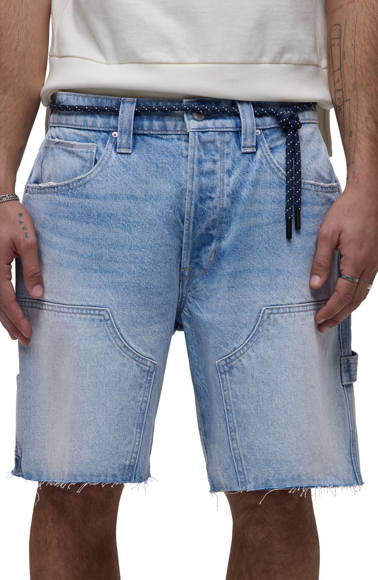 Hudson Jeans Cutoff Denim Carpenter Shorts, Alternate, color, East Park