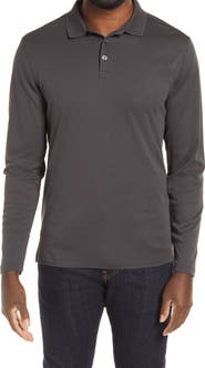 Robert Barakett Georgia Long Sleeve Polo