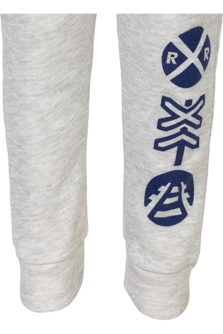 Fleece Hoodie and Pants Set, Alternate, color, Thomas Navy Grey